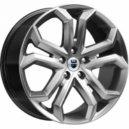 8,5*19 5*112 ET48 66,6 КиК Пандора (КС466) Дарк платинум