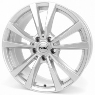 9*20 5*112 ET48 66,5 Rial M12X Polar Silver
