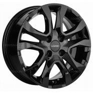 6*15 4*98 ET36 58,5 Khomen Wheels KHW1503 Black (Lada Granta)