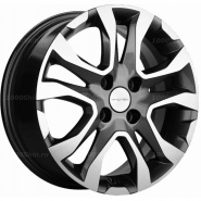 6*15 4*98 ET36 58,5 Khomen Wheels KHW1503 Gray-FP (Lada Granta)