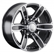 8*17 6*139,7 ET10 107,1 LS 766 BKF (конус, Колпак+лого)