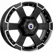 7*16 6*139,7 ET30 106,1 КиК M56 (КС593) Алмаз черный
