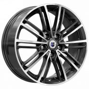 7*17 4*100 ET45 67,1 КиК Эрфурт (КС903) Алмаз черный