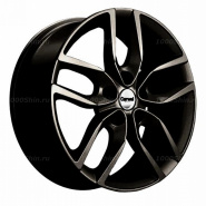 6,5*17 5*108 ET33 60,1 Carwel Кутыр 1708 BL (Chery Tiggo 7/ 7 Pro)