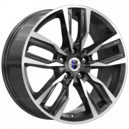 8*18 5*114,3 ET35 67,1 КиК Борэй (КС901) Алмаз черный