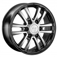 7*17 6*139,7 ET38 67,1 LS 1287 BKF (конус, Колпак+лого)