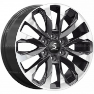 8*20 6*139,7 ET60 95,1 Premium Series КР007 Diamond Gloss Graphite (Land Cruiser 300)