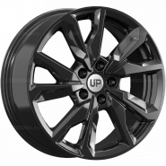 7*17 5*110 ET45 67,1 Wheels UP Up114 New Black