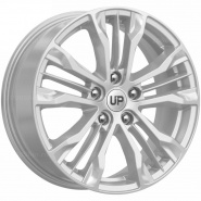 7*17 5*110 ET37 65,1 Wheels UP Up106 Silver Classic