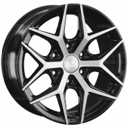 8*17 6*139,7 ET36 100,1 LS 1303 BK (конус, Колпак+лого)
