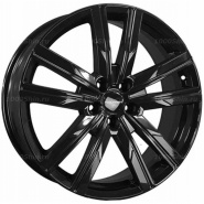 7,5*19 5*108 ET36 65,1 Khomen Wheels KHW1905 Black (Exeed VX/ TXL)