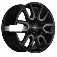 8*17 6*139,7 ET36 100,1 Khomen Wheels KHW1723 Black (Tank 300)