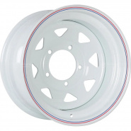 8*16 5*139,7 ET-3 110 Off-Road Wheels УАЗ Белый