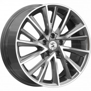 7,5*18 5*114,3 ET40 66,1 Premium Series КР010 Diamond Gloss Graphite (X-Trail T33)