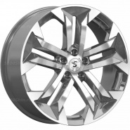 7,5*19 5*114,3 ET40 66,6 Premium Series КР015 Diamond Gloss Graphite
