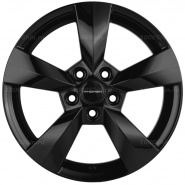 6*15 5*100 ET43 57,1 Khomen Wheels KHW1504 Black (Fabia)