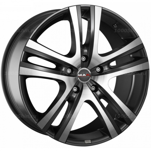 9,5*20 5*127 ET45 71,6 MAK Aria Gun Met-Mirror Face - 1