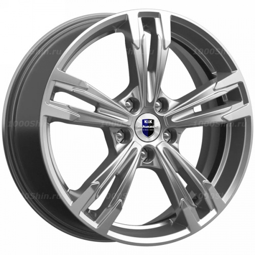 7*18 5*108 ET45 67,1 КиК Karrera Light (КС935) Дарк платинум брайт - 1