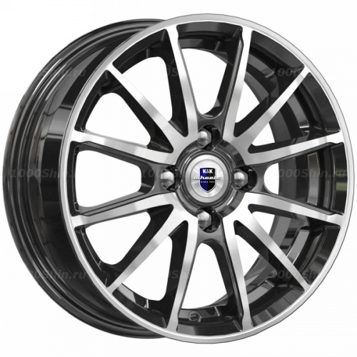 5,5*14 4*100 ET38 67,1 КиК Квант (КС960) Алмаз черный - 1