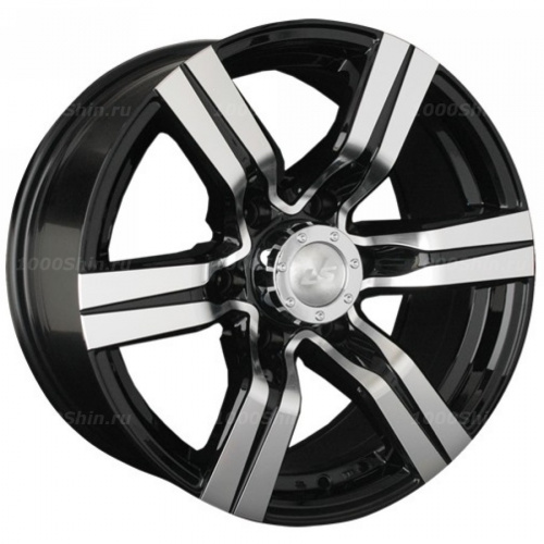 8*17 6*139,7 ET10 106,1 LS 767 BKF (конус, Колпак+лого) - 1