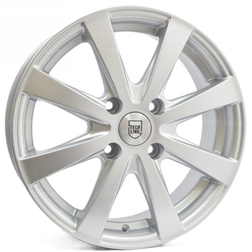 6*16 4*100 ET37 60,1 TechLine 634 Silver - 1
