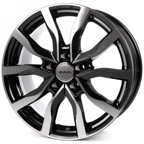 9*19 5*130 ET50 71,6 MAK Koln Black Mirror - 1