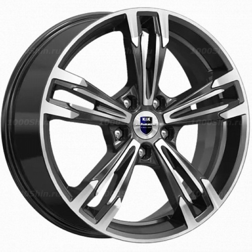 7*18 5*108 ET33 67,1 КиК Karrera Light (КС935) Алмаз черный - 1