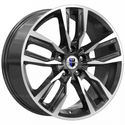 8*18 5*114,3 ET35 67,1 КиК Борэй (КС901) Алмаз черный - 1