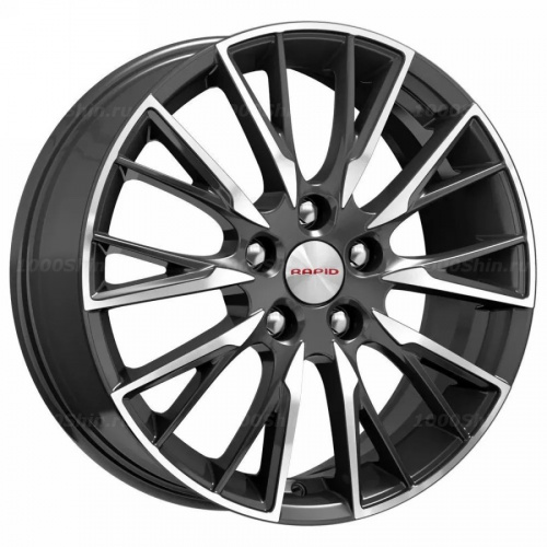 6,5*17 5*114,3 ET50 67,1 КиК Солт (КС773) Алмаз черный - 1