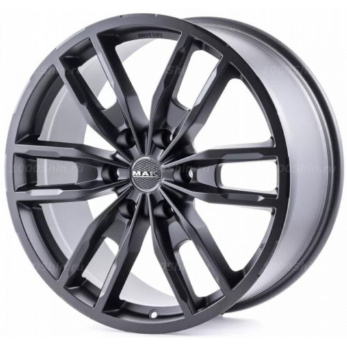 7,5*17 6*130 ET55 84,1 MAK Peak Matt Black - 1