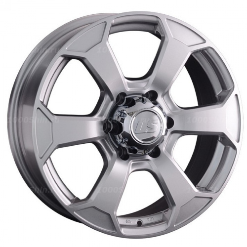 7,5*18 6*139,7 ET36 100,1 LS 187 Sil (конус, Колпак+лого) - 1