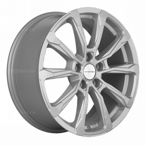 7,5*18 5*108 ET40 54,1 Khomen Wheels KHW1808 F-Silver (Jac/Москвич 3) - 1