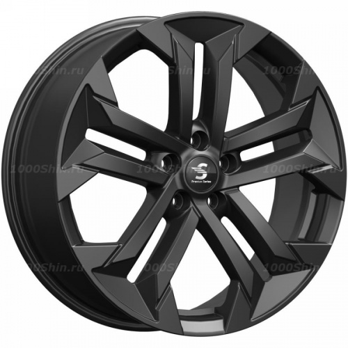 7,5*19 5*108 ET50 63,35 Premium Series КР015 Fury Black - 1