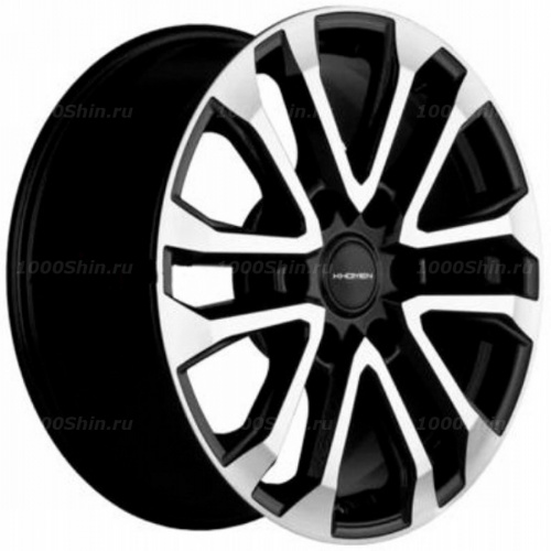 7,5*18 6*139,7 ET36 100,1 Khomen Wheels KHW1805 Black-FP (Tank 300/500) - 1