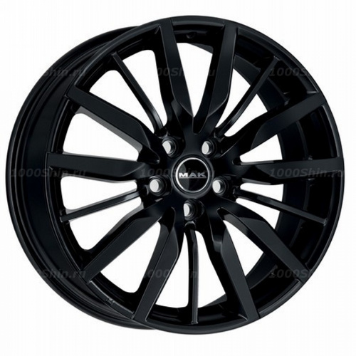 7*17 5*114,3 ET35 76 MAK Wolf Gloss Black - 1