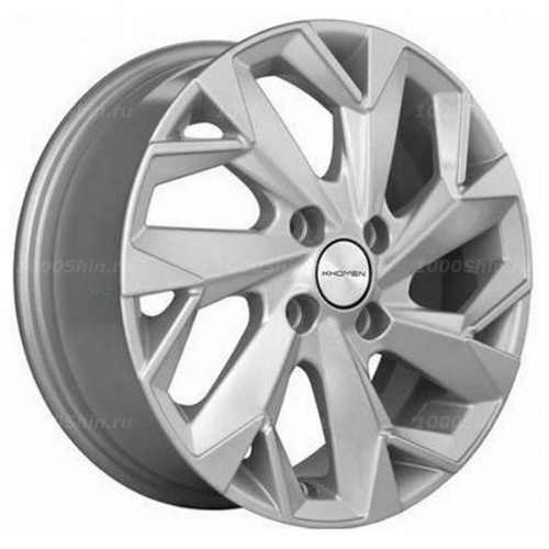 5,5*14 4*98 ET35 58,5 Khomen Wheels KHW1402 F-Silver - 1