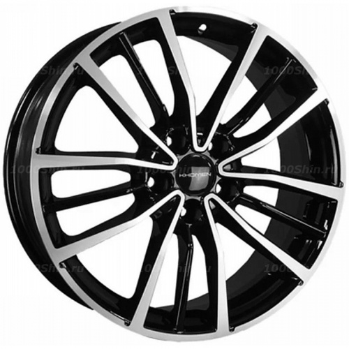 7*18 5*114,3 ET45 67,1 Khomen Wheels KHW1812 Black-FP (Changan CS75 FL) - 1