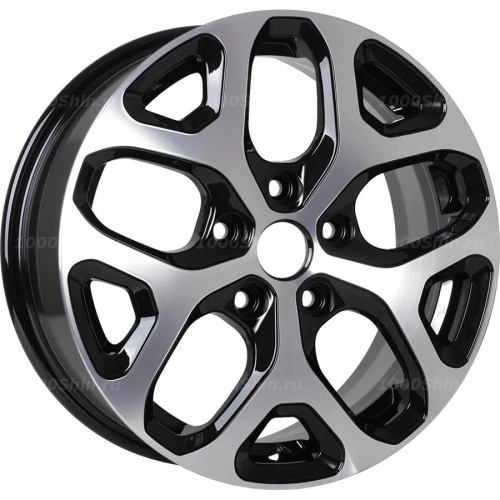 6,5*16 5*112 ET46 57,1 iFree Original КС869 Алмаз черный - 1
