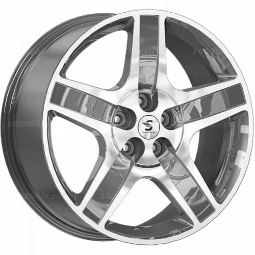 8,5*20 5*120 ET45,5 62,6 Premium Series КР008 Diamond Gloss Graphite (Li L7_Li L8) - 1
