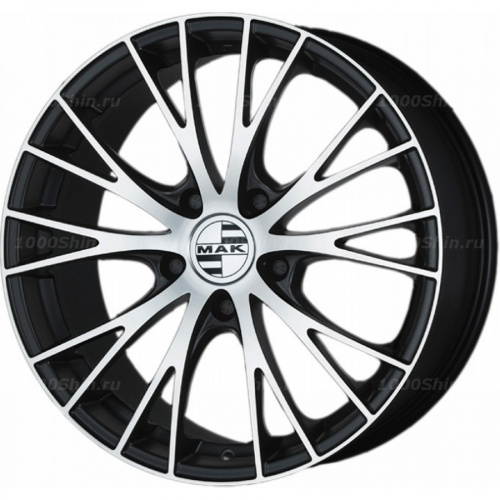 8,5*19 5*112 ET21 66,45 MAK Rennen Ice Black - 1