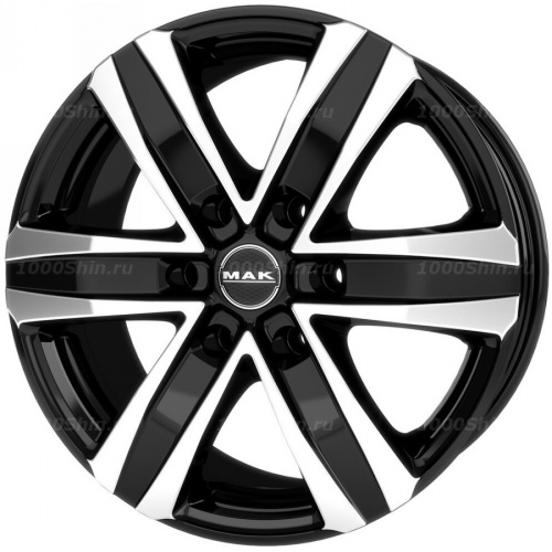 8,5*20 6*139,7 ET20 106,1 MAK Stone 6 Black Mirror - 1