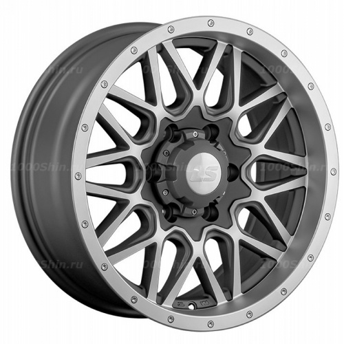 8*17 6*139,7 ET10 100,1 LS 1341 MGMF (конус, Колпак+лого) - 1