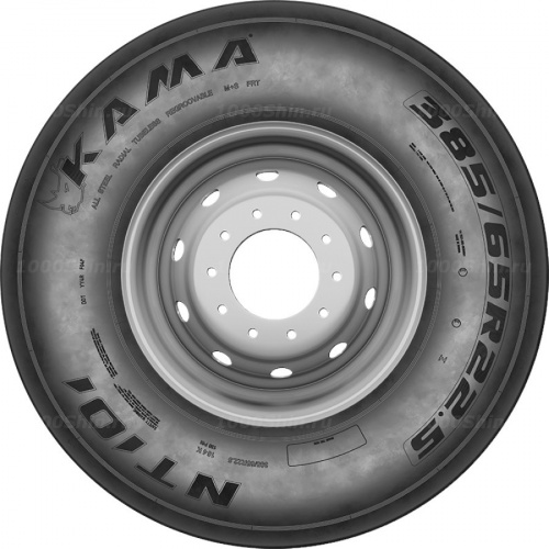 385/65 R22.5 164K Кама NT-101 - 1